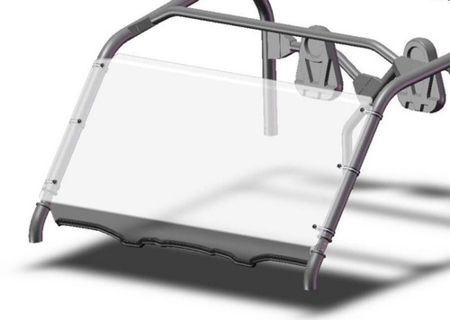 Direction 2 Full Windshield - Scratch resistant YAMAHA - 175330