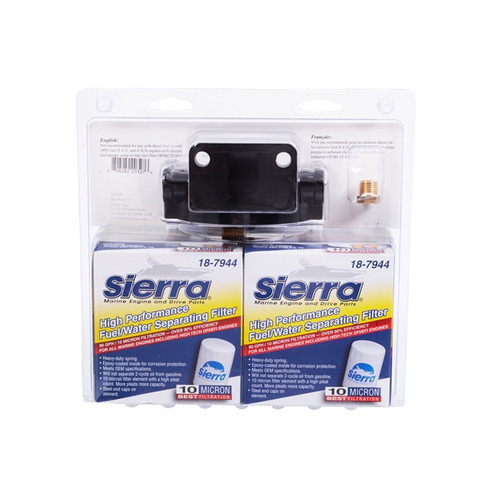 Sierra Two Fuel Water Separator Filters 18-7983-2 - 728263