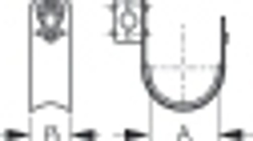 Sea Dog Rail Mount Ring Buoy Bracket - 702652