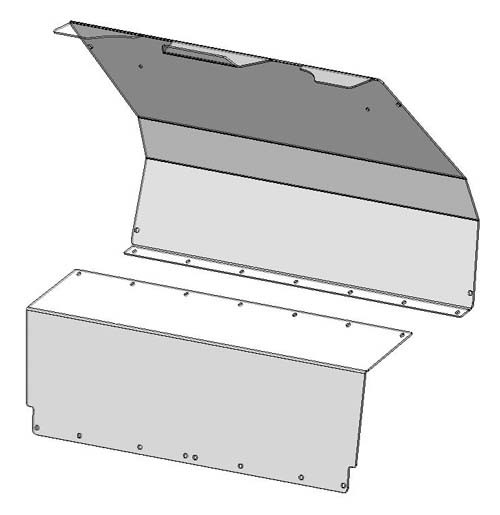 Direction 2 Rear Windshield Fits Can-am - 175351