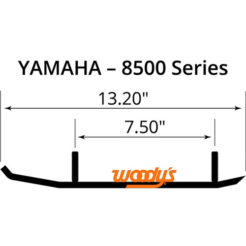 WOODYS Ace Carbide Runner Gen l Tuner, Gen ll Tuner, Gen lll Tuner - Fits Yamaha - 463238