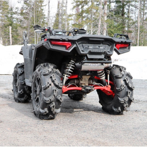 MBRP Powersports Performance Slip-on Exhaust Fits Polaris - 080399