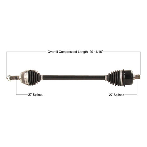 TrakMotive Complete HD Axle ARCTIC CAT - 216654