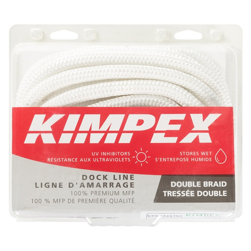 Kimpex Multi-Filament Polypropylene Dock Line 35' - 5/8" - Polypropylene - Multi-filament - 748937
