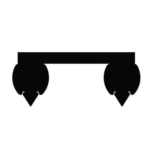 WOODYS Dooly Carbide Runner 8HG Single Keel - Fits Yamaha - 463244