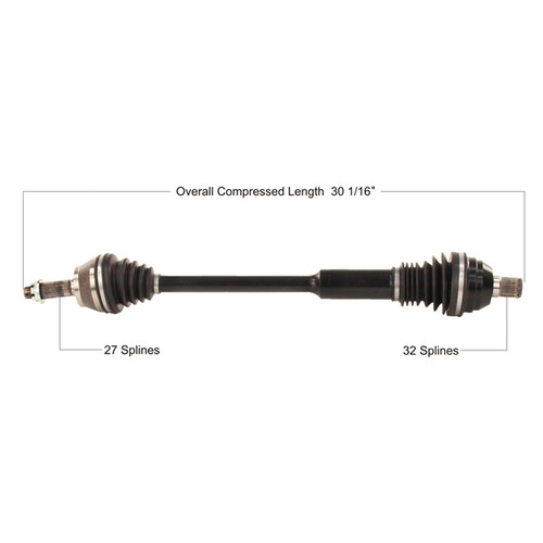 TrakMotive Complete Axle ARCTIC CAT - 216658