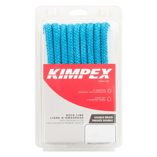 Kimpex Double Braided Dock Line Nylon - Double Braided - 748942