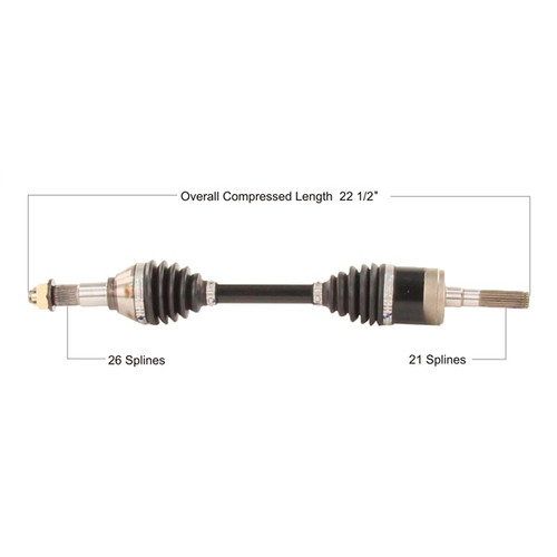 TrakMotive Complete HD Axle CAN-AM (BRP) - 216663
