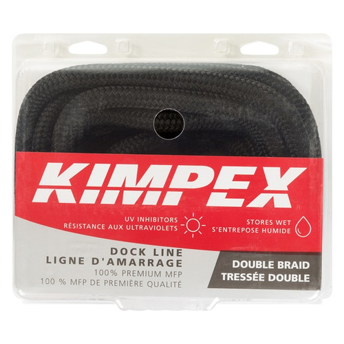 Kimpex Double Braided Dock Line 50' - 1/2" - Nylon - Double Braided - 748949