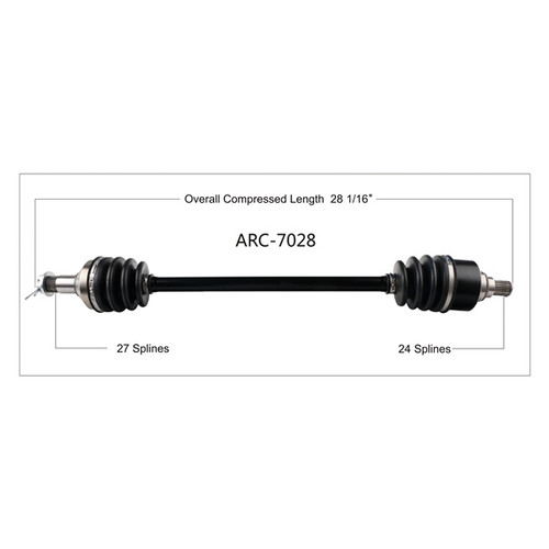 TrakMotive Complete Axle ARCTIC CAT - 216667