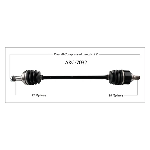 TrakMotive Complete Axle ARCTIC CAT - 216671
