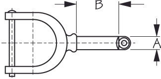 Sea Dog Oarlock Horn - 781286