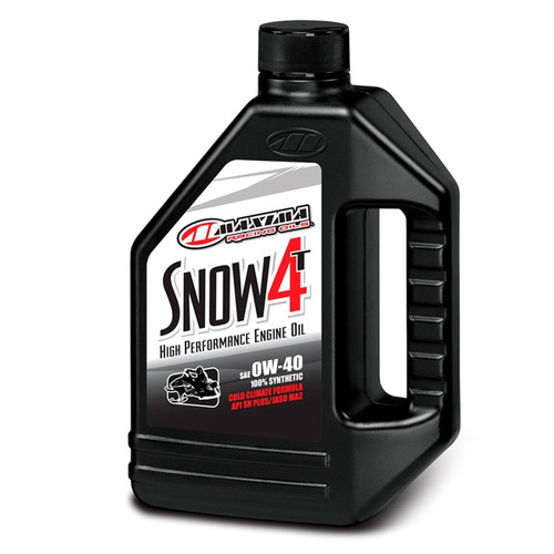 Maxima Snowmobile 4T Synthetic Engine Oil 0W40 - 1 L - 144351