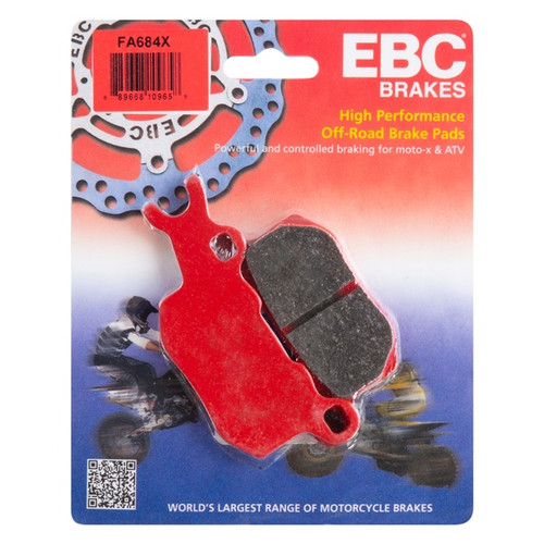 EBC  "X" Carbon Graphite Brake Pad Organic - Rear left - 125019