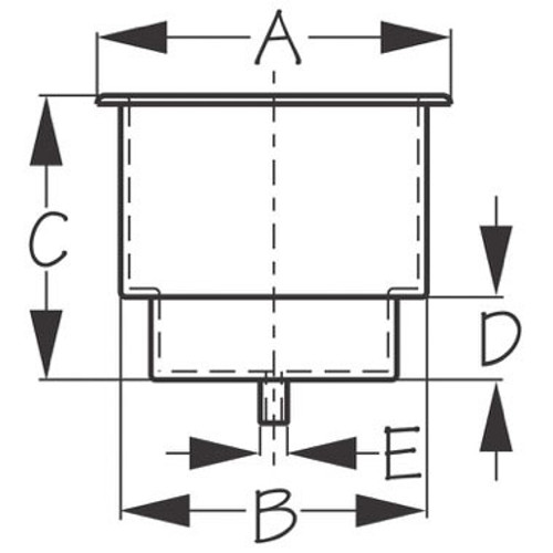 Sea Dog Flush mount combo drink holder - 781289