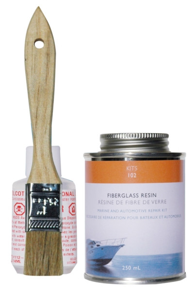 Captain Phab  Fiberglass Repair Kit - 250 ml - 721595