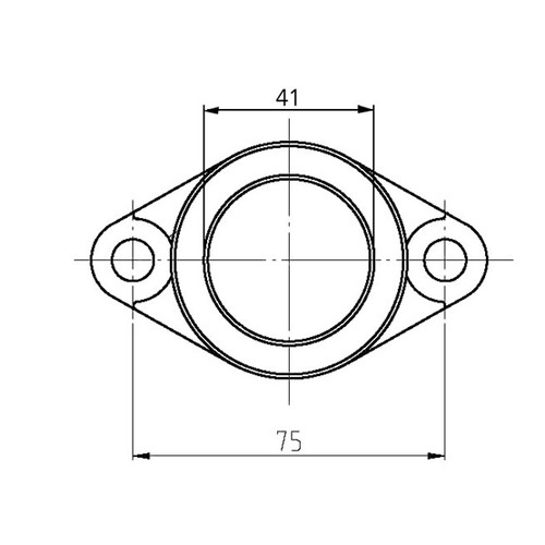 Kimpex Carburetor Adapter Mounting Flange POLARIS - 301754