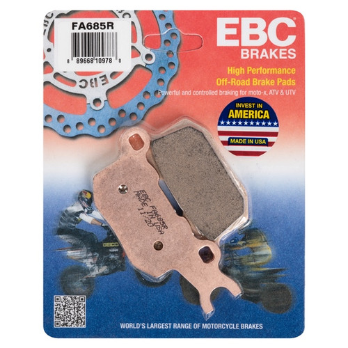 EBC  “R“ Long Life Sintered Brake Pad Sintered metal - Rear right - 125023