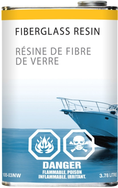 Captain Phab  Polyester Liquid Resin - 3.78 L  - 721599