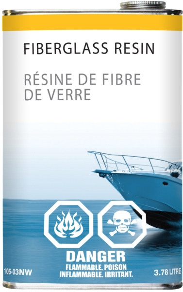 Captain Phab  Polyester Liquid Resin - 3.78 L  - 721599