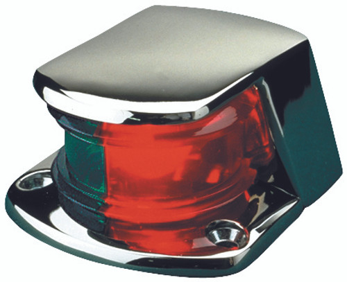 Sea Dog Bi-color Combination Navigation Light Bow lights - Silver - 702796