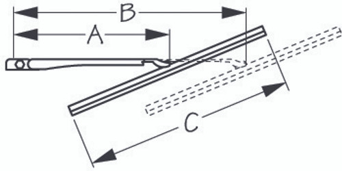 Sea Dog Original (Hook) Wiper Blades - 702805