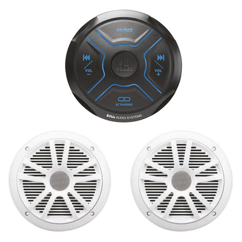 Boss Audio Receiver and Speaker Kit MG150W.6 Marine - 2 - 749010