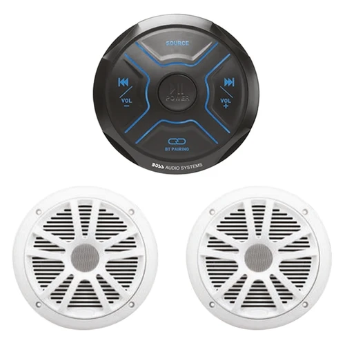Boss Audio Receiver and Speaker Kit MG150W.6 Marine - 2 - 749010
