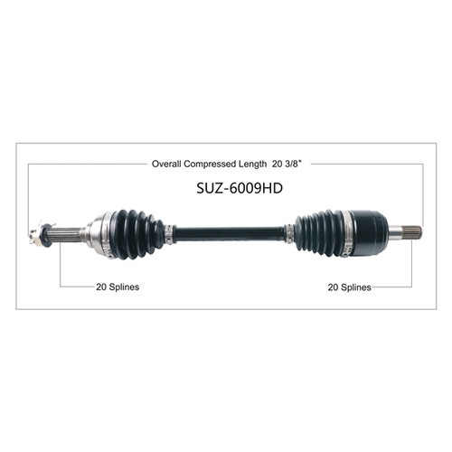 TrakMotive Complete HD Axle SUZUKI - 216717