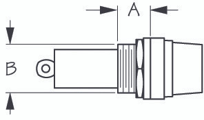 Sea Dog Fuse Holder with Screw on Cap - 702822