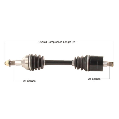 TrakMotive Complete Axle CAN-AM (BRP) - 216721
