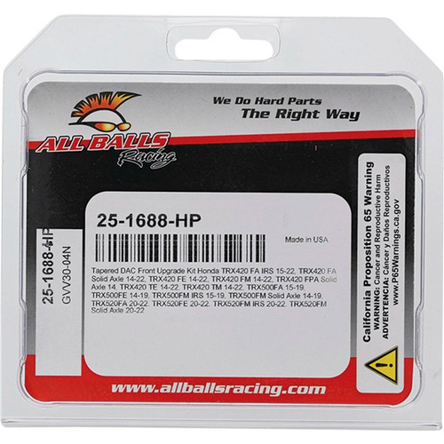 All Balls Tapered DAC Wheel Bearing - 347247