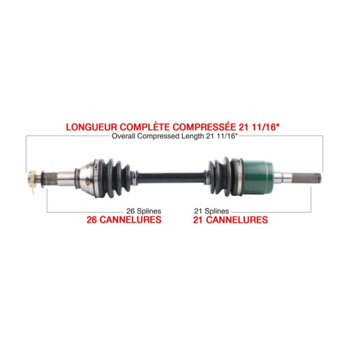 Kimpex Complete Axle - 416230