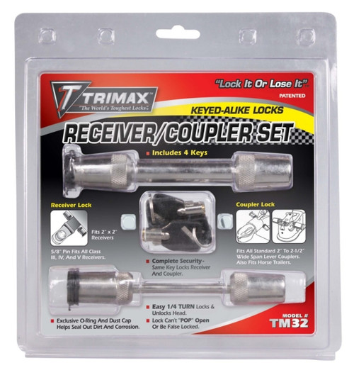 Trimax Trailer Coupling Lock, Universal - 721667
