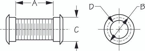 Sea Dog Drain Tubes - 702841