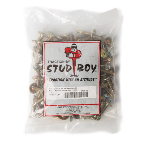 Stud Boy Power Point Push-Through Snow Stud 1.280" - 281990