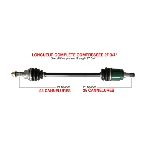 Kimpex Complete Axle Fits Honda - 416238