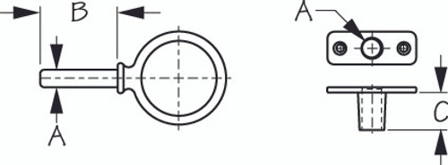 Sea Dog Oarlocks - 702851