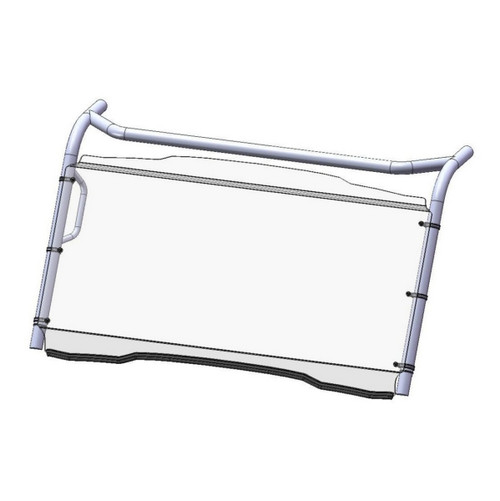 Direction 2 Full Windshield Fits Kawasaki - 175486