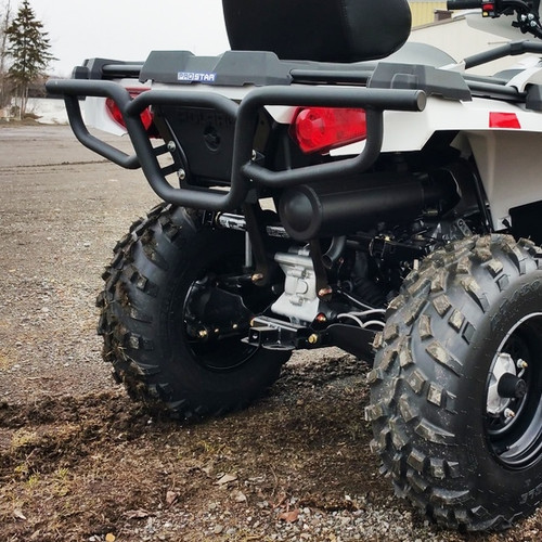 Bison Bumpers Hunter Bumper Rear - Steel - POLARIS - 160209