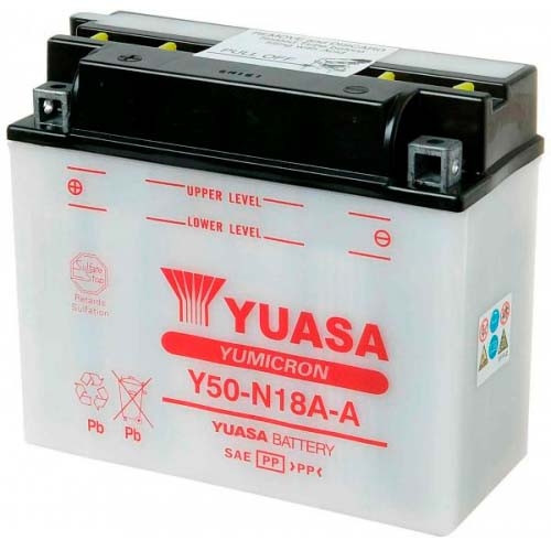 Yuasa Battery YuMicron Y50-N18A-A - 010199