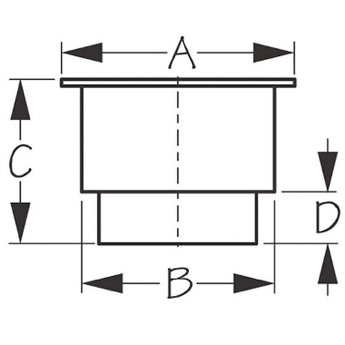 Sea Dog Flush Mounted Drink Holder - 702858