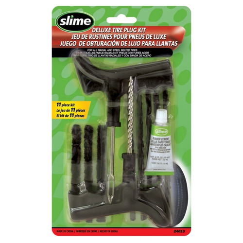 SLIME Tire plug kit with pistol grip handle - 12 ml - 071392