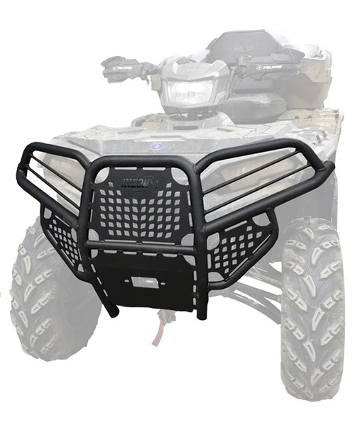 Bison Bumpers Hunter Bumper Front - Steel - POLARIS - 160330