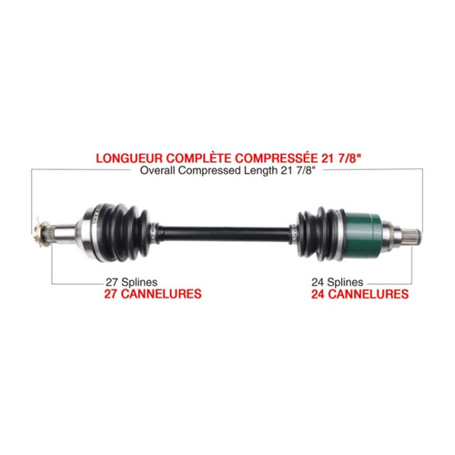 Kimpex Complete Axle ARCTIC CAT - 416284