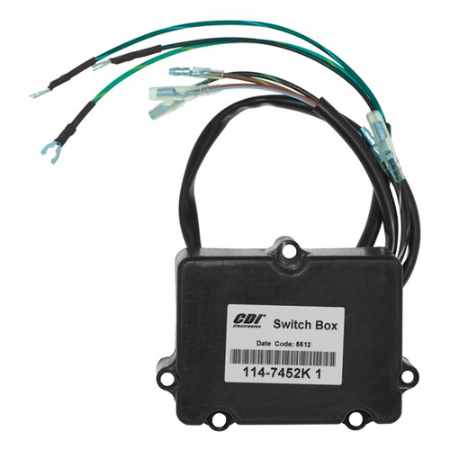 Sierra 2 Cyl Mercury Switch Box: 114-7452K 1 - 721724