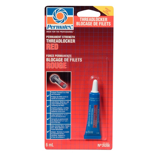 Permatex Permanent Strength Threadlocker Liquid - 6 ml - 071421