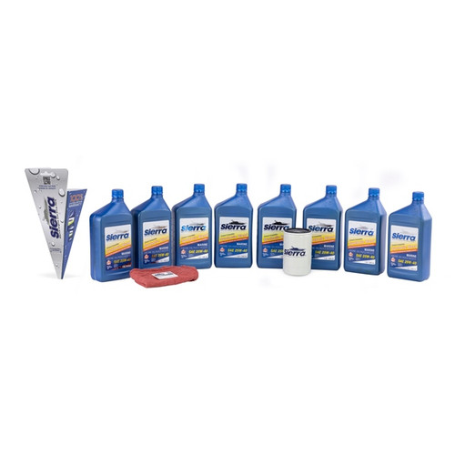 Sierra Synthetic Oil Change Kit, Mercury 25W-40 25W40 - 791382