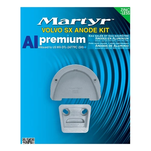 MARTYR Premium Aluminium Anodes Fits Volvo - 734496