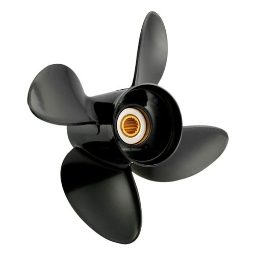 Solas Amita 4 Propeller Fits Tohatsu, Fits Nissan, Fits Mercury - Aluminum - 749980